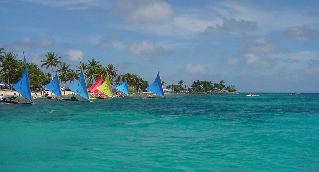 National Outrigger Cup 2002 - starting line