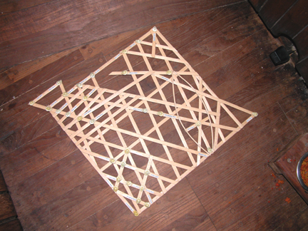 Traditional Marshallese Stick chart