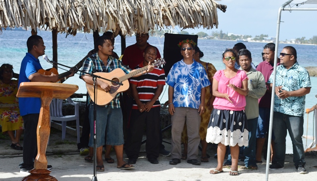 The Youth to Youth in Health band wowed the crowd with songs. Photo: Cary Evarts