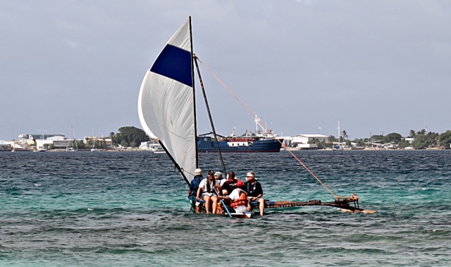 There was a nice breeze for the cruise ship passengers. Photo: Tolina Tomeing