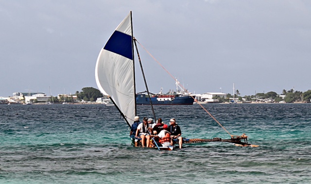 There was a nice breeze for the cruise ship passengers. Photo: Tolina Tomeing