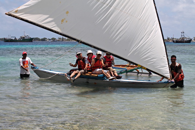 A profile shot of one of WAM's beautiful canoes. Photo: Tolina Tomeing