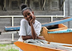 WAM 2017 Trainee Aklok Edward. Photo: Suemina Bohann